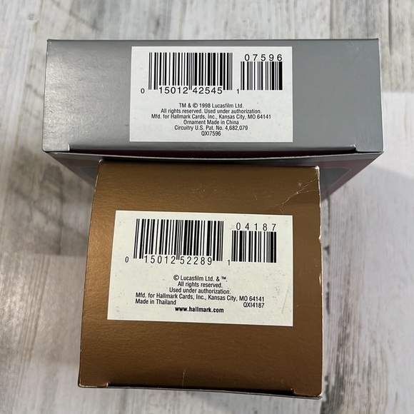 Hallmark Star Wars Keepsake Ornament Bundle 98/99 - Picture 3 of 8